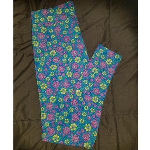 Floral TC Leggings